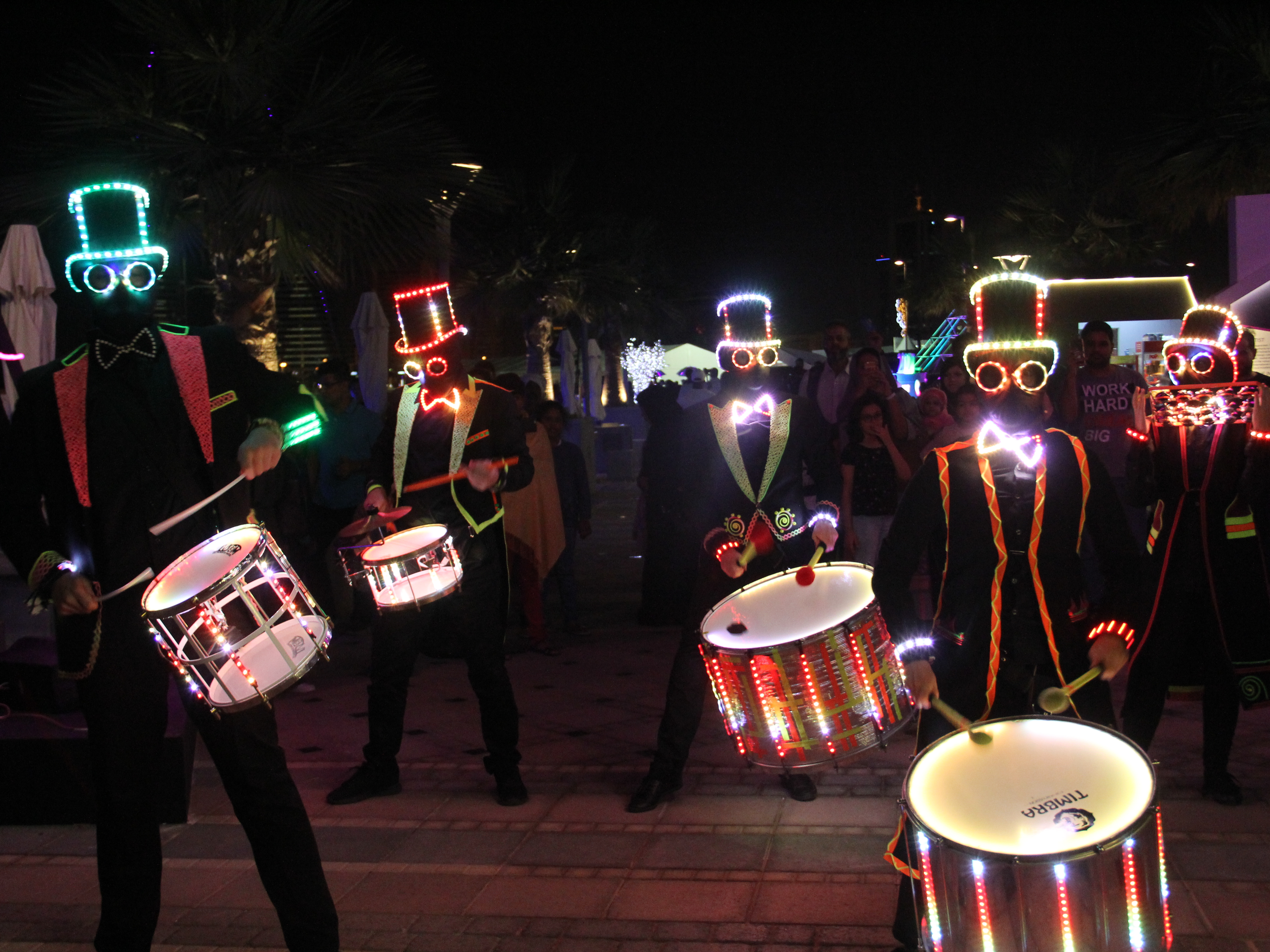 Book drum and percussion acts